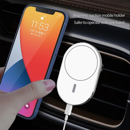Magnetic Cell Phone Car Holders for Magsafe iPhone 12 13 14 15 Pro Max